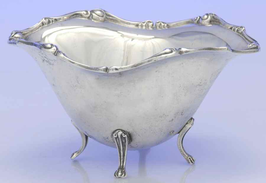 Alexander (Sterling, 1904, Hollowware) Footed Mayonnaise Bowl by Unger Brothers-1