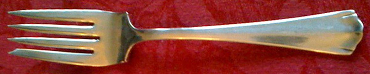 La Parisienne (Silverplate) Individual Salad Fork by United Silver-1