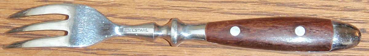 UNF1555 (Stainless) Individual Salad Fork by Unknown Mfg Silver-1