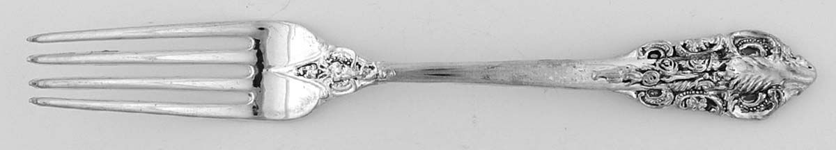 UNF1958 (Silverplate) Fork by Unknown Mfg Silver-1