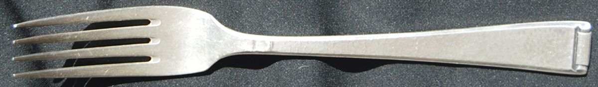 Fob (Silverplate) Fork by Unknown Mfg Silver-1