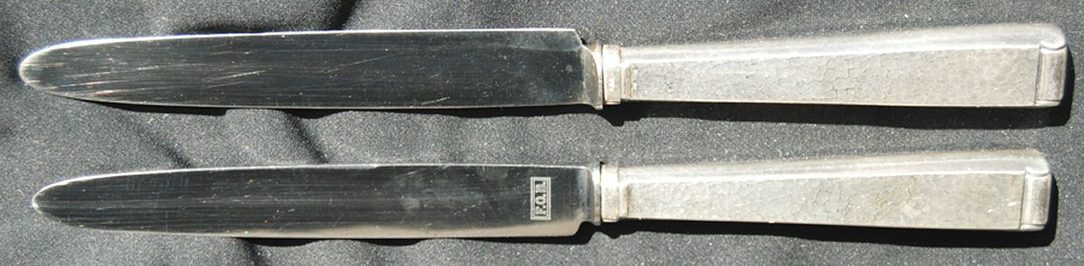 Fob (Silverplate) New French Hollow Knife by Unknown Mfg Silver-1