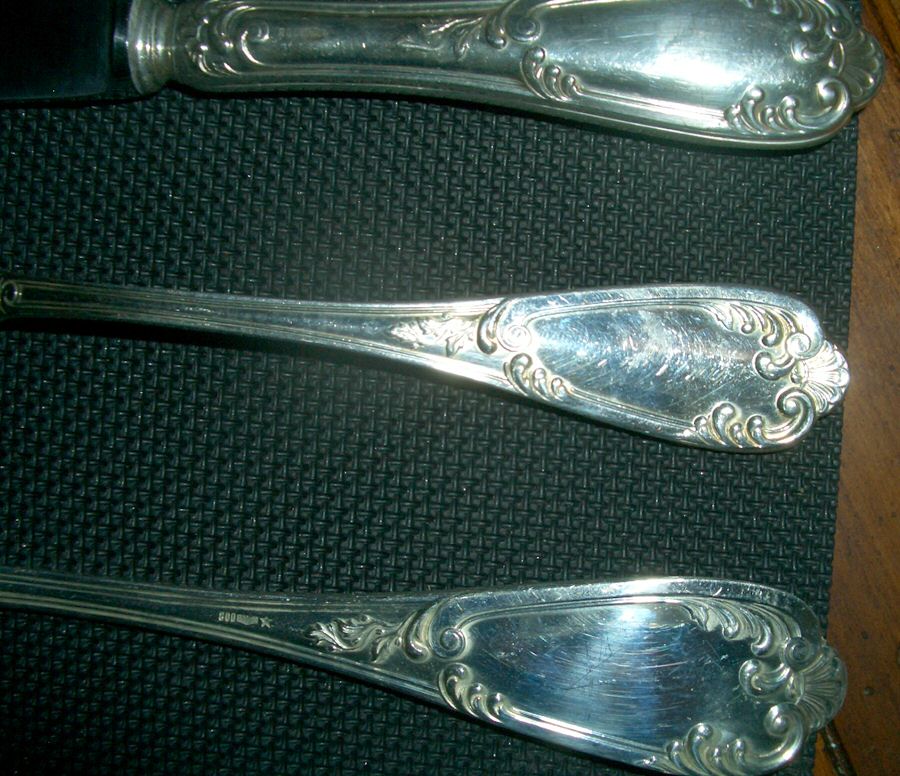 800-125 (Sterling) Fork by Unknown Mfg Silver-1