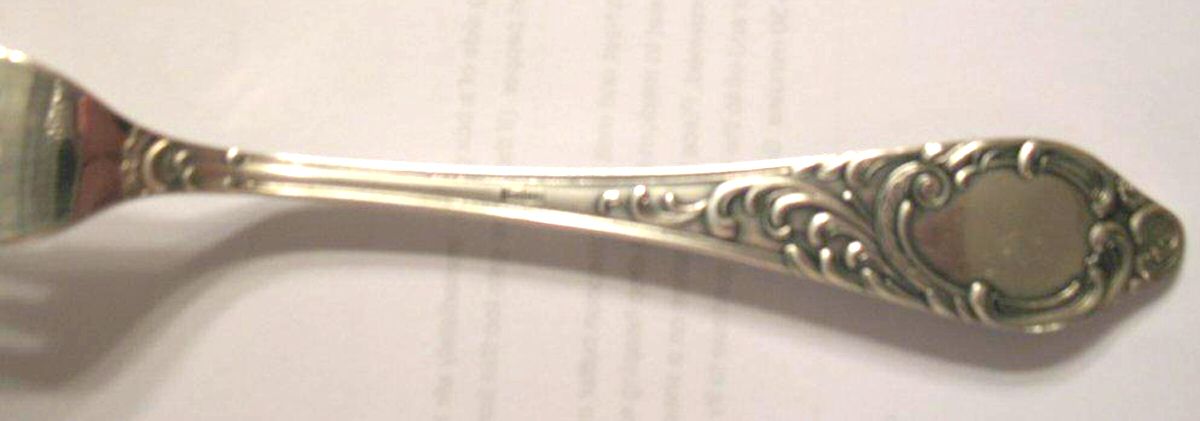UNF1335 (Silverplate) Fork by Unknown Mfg Silver-1