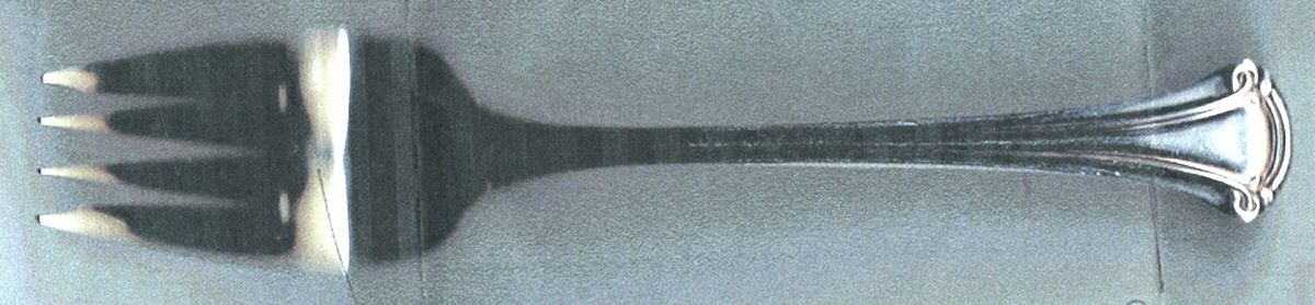 Lady Anne (Silverplate) Individual Salad Fork by Unknown Mfg Silver-1