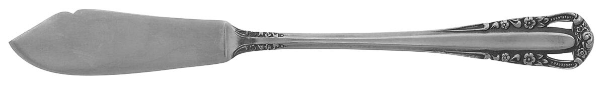 UNF1336 (Stainless) Flat Handle Master Butter Knife by Unknown Mfg Silver-1
