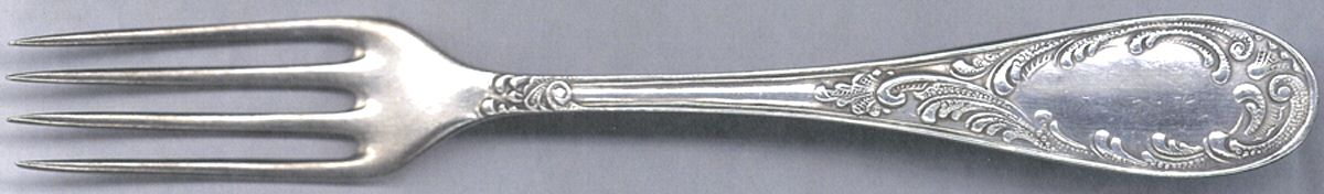 UNF1337 (Silverplate) Fork by Unknown Mfg Silver-1