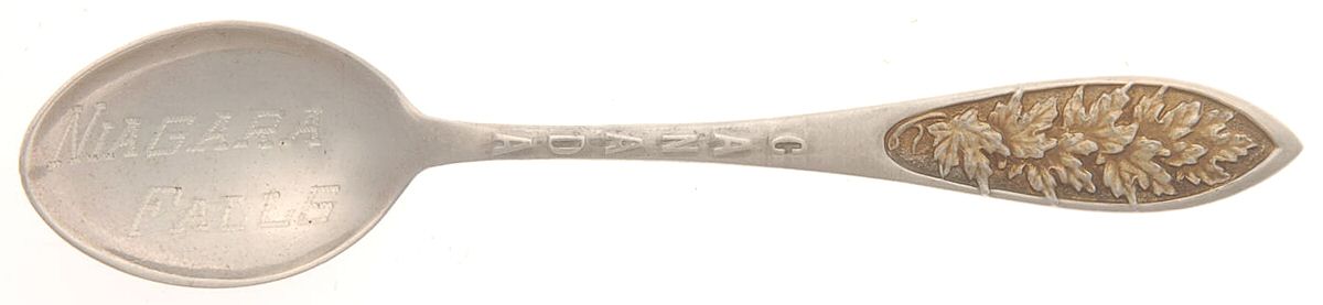 Canada Souvenir Spoons (Sterling) Canada Demitasse Spoon by Unknown Mfg Silver-1