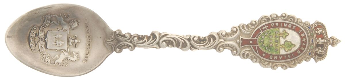 Canada Souvenir Spoons (Sterling) Canada Five O'Clock Spoon by Unknown Mfg Silver-1