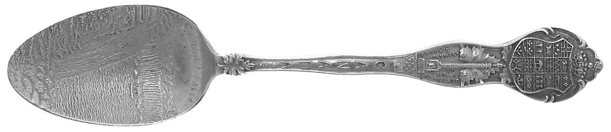 Canada Souvenir Spoons (Sterling) Canada Teaspoon by Unknown Mfg Silver-1