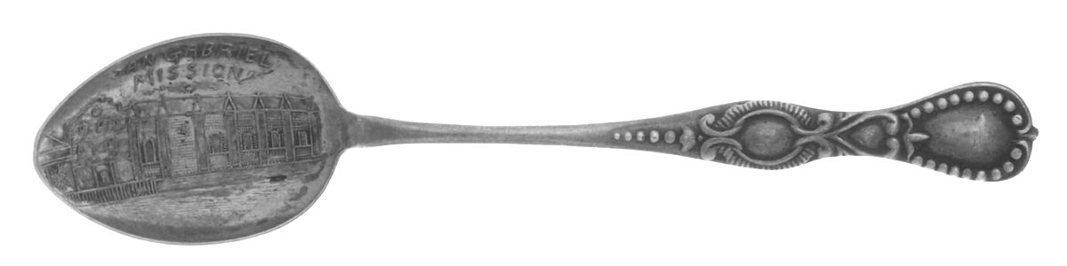 States & Cities Souvenir Spoons (Sterling) California Demitasse Spoon by Unknown Mfg Silver-1