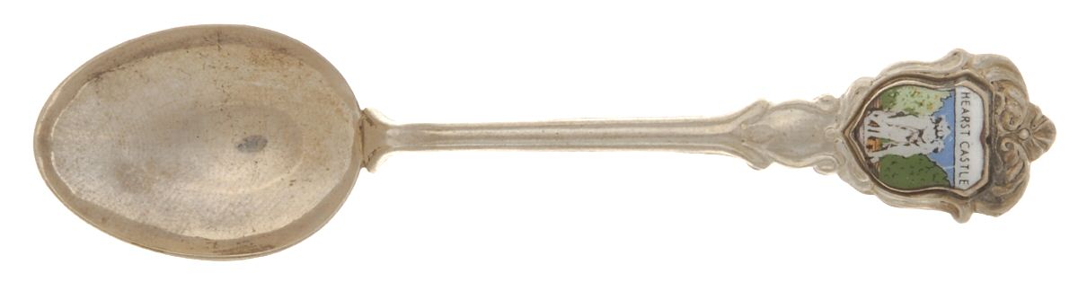 States & Cities Souvenir Spoons (Sterling) California Demitasse Spoon by Unknown Mfg Silver-1