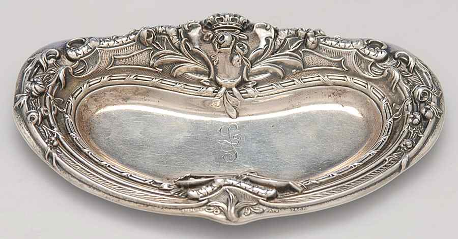 2400 (Sterling, Hollowware) Silver Tray by Unknown Manufacturer-1