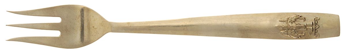 UNF1340 (Brass) Individual Salad Fork by Unknown Mfg Silver-1