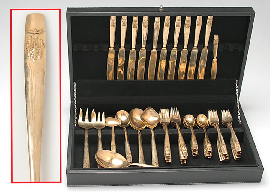 UNF1340 (Brass) 48 Piece Set by Unknown Mfg Silver-1
