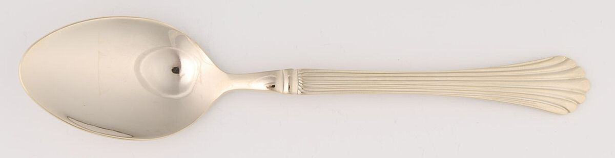 UNF1975 (Gold Electroplate) Place/Oval Soup Spoon by Unknown Mfg Silver-1