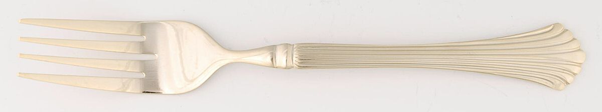 UNF1975 (Gold Electroplate) Fork by Unknown Mfg Silver-1
