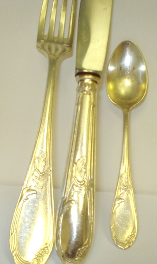 UNF1976 (Silverplate) Fork by Unknown Mfg Silver-1