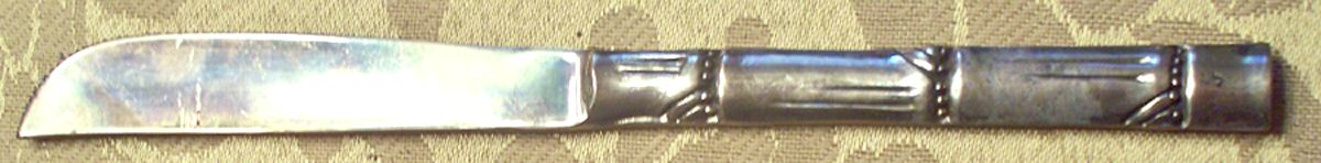 UNF1980 (Bronzeware) Modern Solid Knife by Unknown Mfg Silver-1