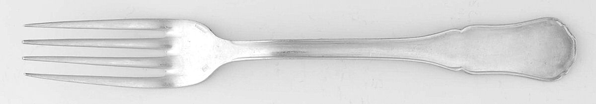 UNF1344 (Silverplate) Fork by Unknown Mfg Silver-1