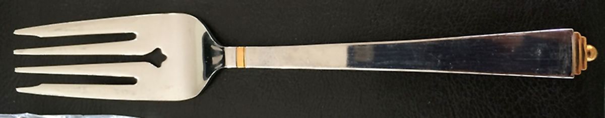 UNF1986 (Stainless) Individual Salad Fork by Unknown Mfg Silver-1