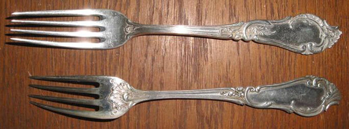 800-130 (Sterling) Fork by Unknown Mfg Silver-1