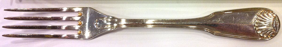UNF1359 (Sterling) Individual Salad Fork by Unknown Mfg Silver-1