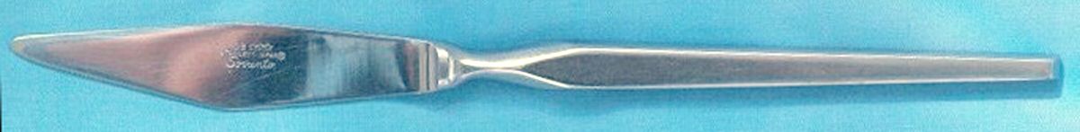 Sorrento (Stainless) Modern Solid Knife by Unknown Mfg Silver-1