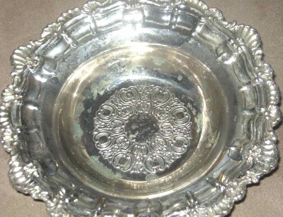 English Shell (Silverplate, Hollowware) Silverplate Bon Bon Bowl by Unknown Manufacturer-1