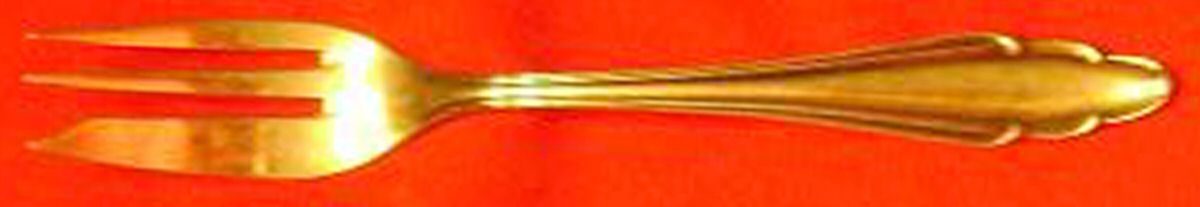 UNF1991(Silverplate) Pastry Fork by Unknown Mfg Silver-1