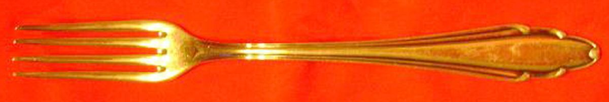 UNF1991(Silverplate) Fork by Unknown Mfg Silver-1