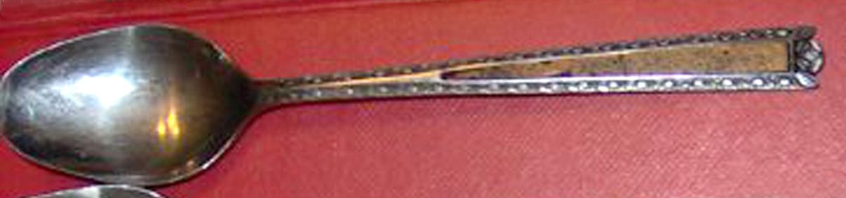 Royal Crest (Stainless) Teaspoon by Unknown Mfg Silver-1