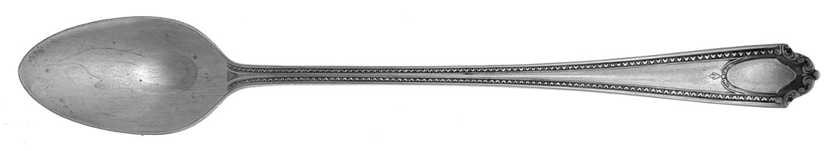 Cameo (Silverplate) Iced Tea Spoon by Unknown Mfg Silver-1