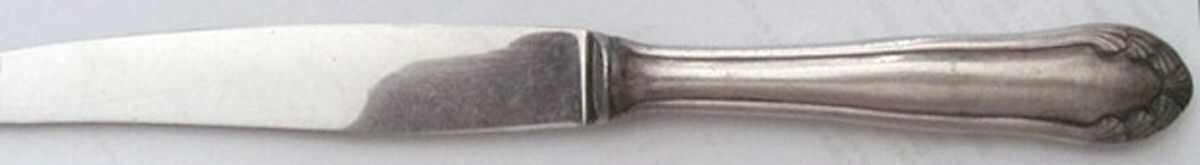 UNF1364 (Silverplate) Modern Hollow Knife by Unknown Mfg Silver-1