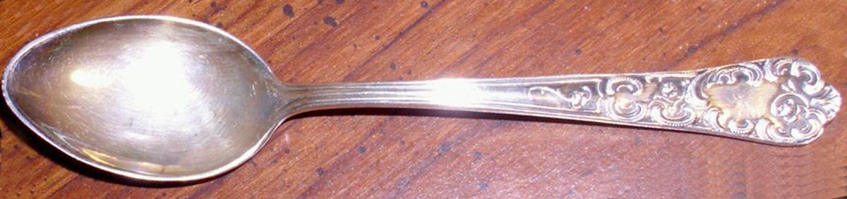 UNF1367 (Silverplate) Teaspoon by Unknown Mfg Silver-1