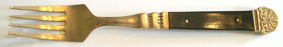 UNF2003 (Brass) Fork by Unknown Mfg Silver-1