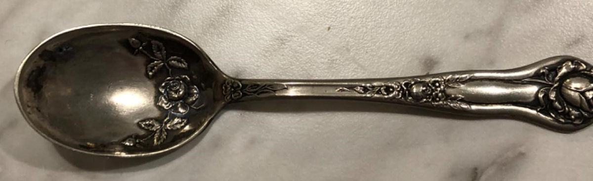 USV1 (Silverplate) Sugar Spoon by Unity Silver Co.-1