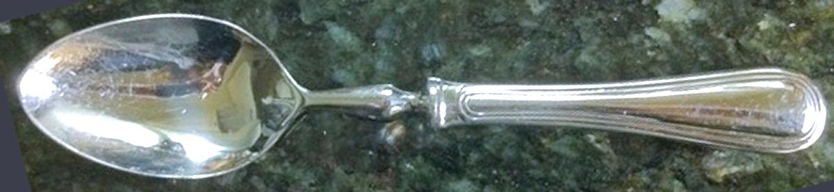 UNF1370 (Stainless) Teaspoon by Unknown Mfg Silver-1