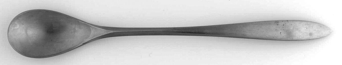 UNF1371 (Stainless) Iced Tea Spoon by Unknown Mfg Silver-1