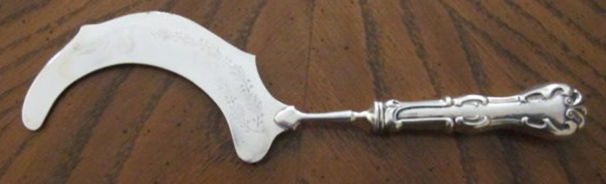 UNF1199 (Sterling) Aspic Server Silverplate Blade by Unknown Mfg Silver-1