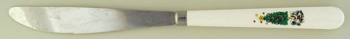 UNF1373 (Stainless) Modern Hollow Knife by Unknown Mfg Silver-1