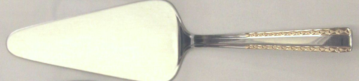 UNF2007 (Stainless) Solid Pie Server by Unknown Mfg Silver-1