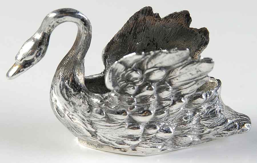 800-4 (Sterling, Hollowware) Sterling Individual Open Salt by Unknown Manufacturer-1