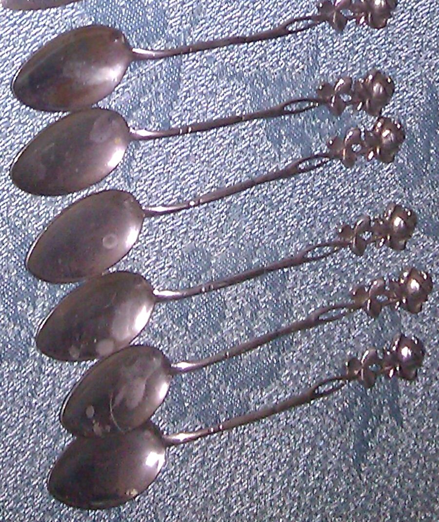 800-141 (Sterling) Teaspoon by Unknown Mfg Silver-1