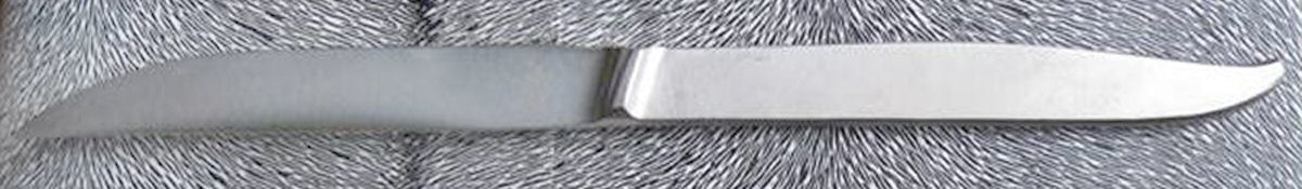 UNF2010 (Stainless) Modern Solid Knife by Unknown Mfg Silver-1