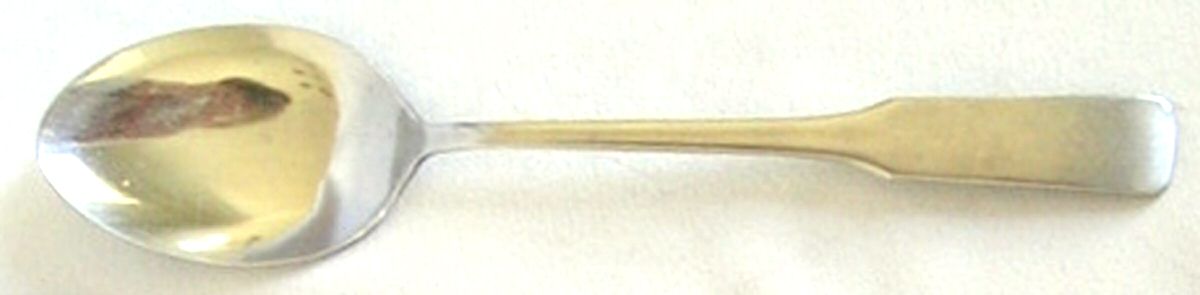 Dundee (Stainless) Place/Oval Soup Spoon by Unknown Mfg Silver-1