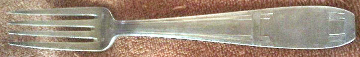 UNF1386 (Silverplate) Fork by Unknown Mfg Silver-1