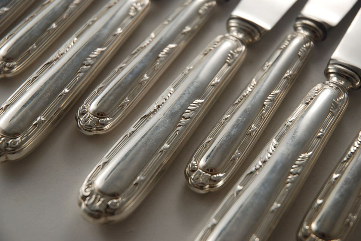 UNF2015 (Sterling) Modern Hollow Knife by Unknown Mfg Silver-1