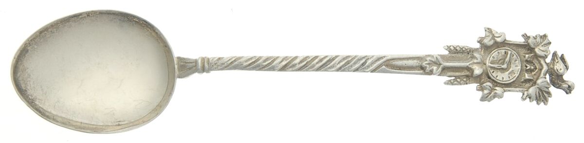 Sterling Souvenir Spoons Demitasse Spoon by Unknown Mfg Silver-1