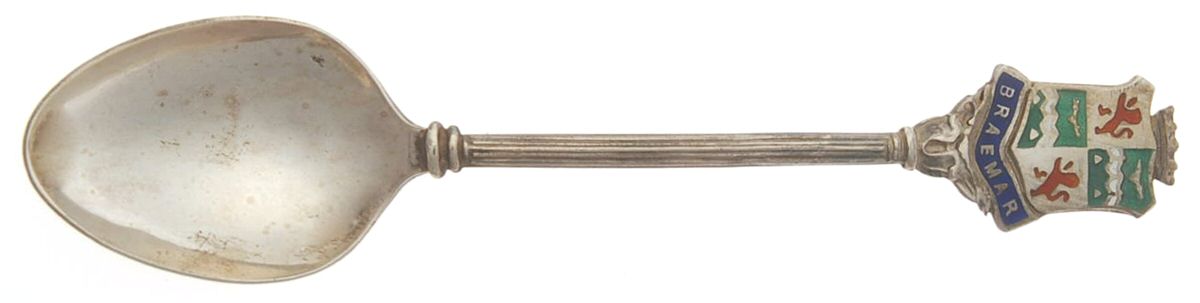 England Souvenir Spoons(Sterling) Demitasse Spoon by Unknown Mfg Silver-1